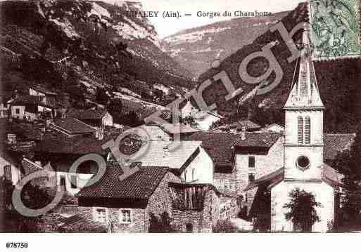 Ville de CHALEY, carte postale ancienne