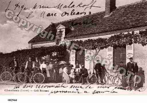 Ville de CHANTEAU, carte postale ancienne