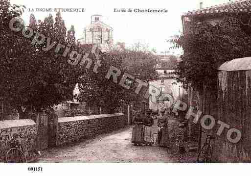 Ville de CHANTEMERLELESBLES, carte postale ancienne