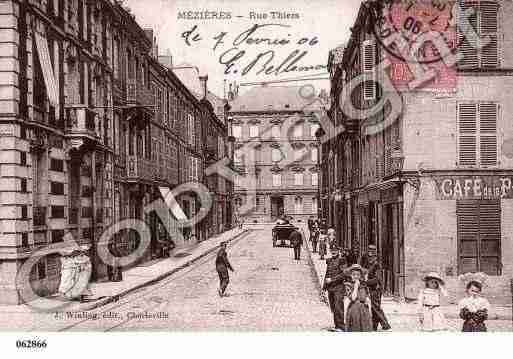 Ville de CHARLEVILLEMEZIERES, carte postale ancienne