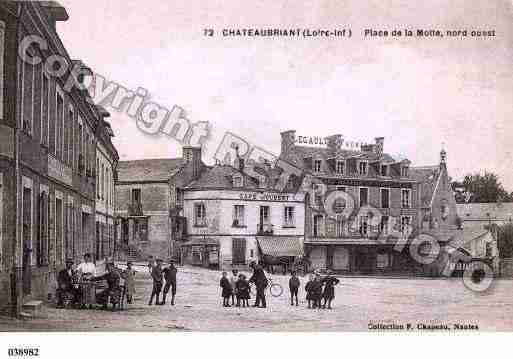 Ville de CHATEAUBRIANT, carte postale ancienne