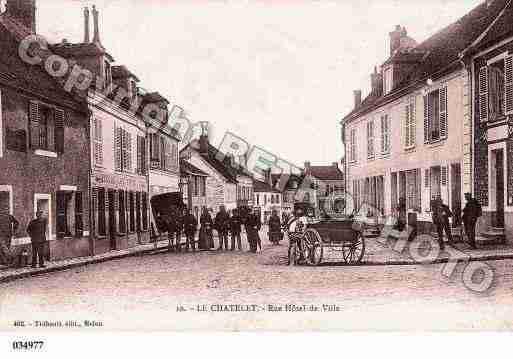 Ville de CHATELETENBRIE(LE), carte postale ancienne