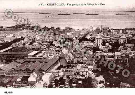Ville de CHERBOURG, carte postale ancienne Ville de CHERBOURG, carte postale ancienne