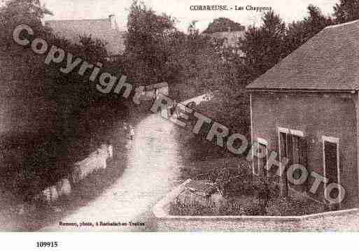 Ville de CORBREUSE, carte postale ancienne