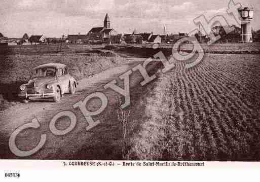 Ville de CORBREUSE, carte postale ancienne