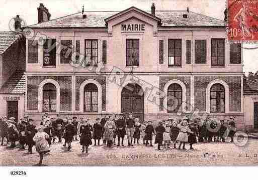 Ville de DAMMARIELESLYS, carte postale ancienne