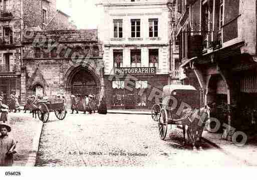 Ville de DINAN, carte postale ancienne