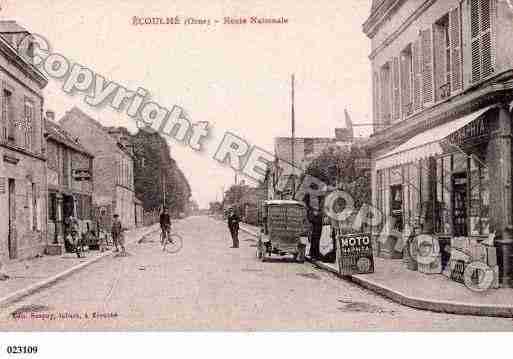 Ville de ECOUCHE, carte postale ancienne