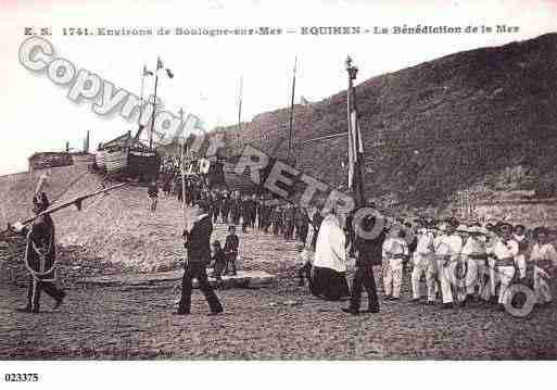 Ville de EQUIHENPLAGE, carte postale ancienne