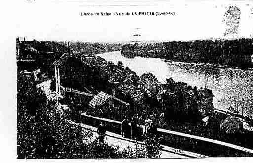 Ville de FRETTESSEINE(LA), carte postale ancienne