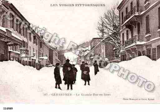 Ville de GERARDMER, carte postale ancienne