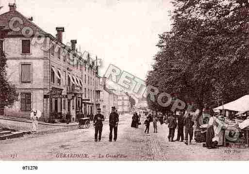 Ville de GERARDMER, carte postale ancienne