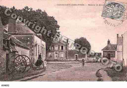 Ville de GERMIGNYDESPRES, carte postale ancienne Ville de GERMIGNYDESPRES, carte postale ancienne