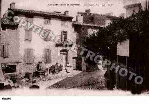 Ville de GIGONDASLESFLORETS, carte postale ancienne