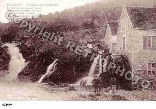 Ville de GOULOUX, carte postale ancienne