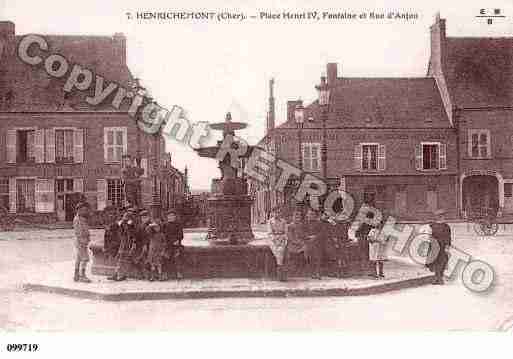 Ville de HENRICHEMONT, carte postale ancienne