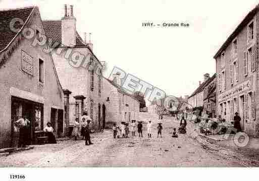 Ville de IVRYENMONTAGNE, carte postale ancienne