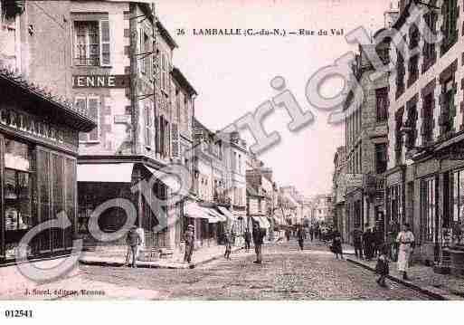 Ville de LAMBALLE, carte postale ancienne