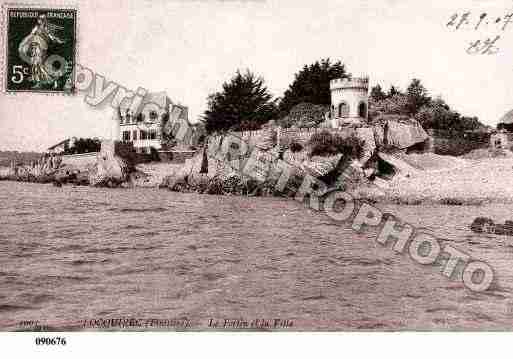 Ville de LOCQUIREC, carte postale ancienne