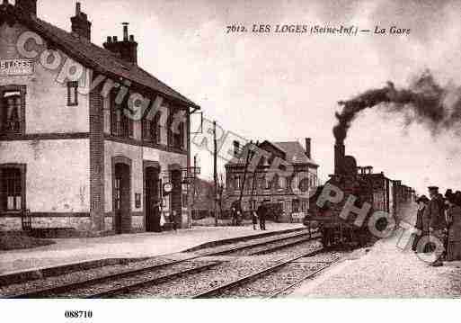 Ville de LOGES(LES), carte postale ancienne