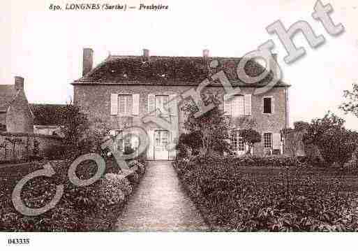 Ville de LONGNES, carte postale ancienne