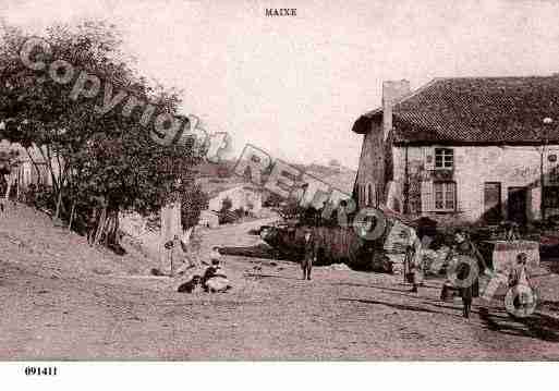 Ville de MAIXE, carte postale ancienne