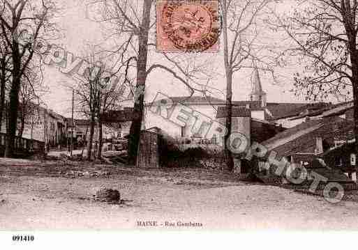 Ville de MAIXE, carte postale ancienne