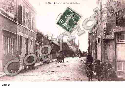 Ville de MARCHENOIR, carte postale ancienne