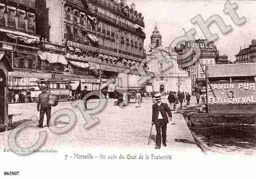 Ville de MARSEILLE, carte postale ancienne