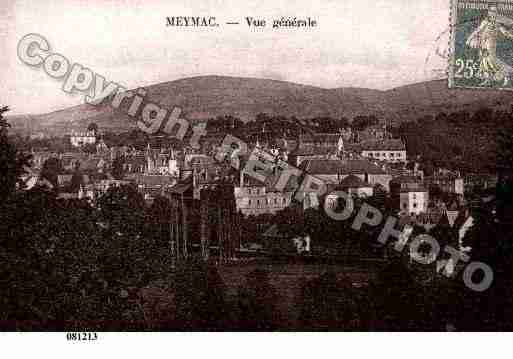 Ville de MILHAUD, carte postale ancienne