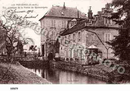 Ville de MOLIERES(LES), carte postale ancienne