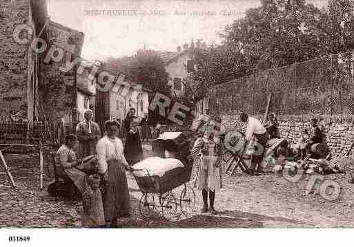 Ville de MONTHUREUXLESEC, carte postale ancienne