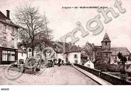 Ville de MURDEBARREZ, carte postale ancienne