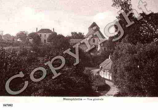 Ville de NEAUPHLETTE, carte postale ancienne