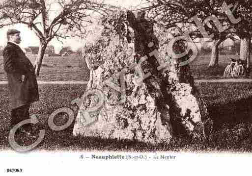 Ville de NEAUPHLETTE, carte postale ancienne