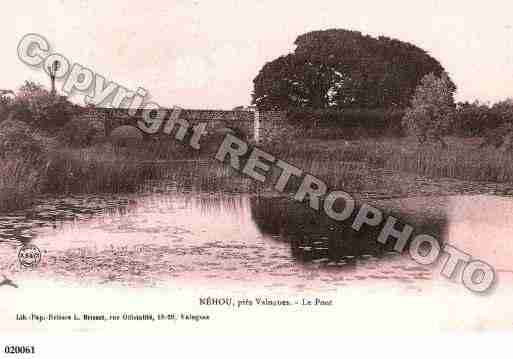 Ville de NEHOU, carte postale ancienne