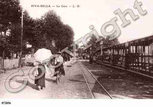 Ville de OUISTREHAM, carte postale ancienne