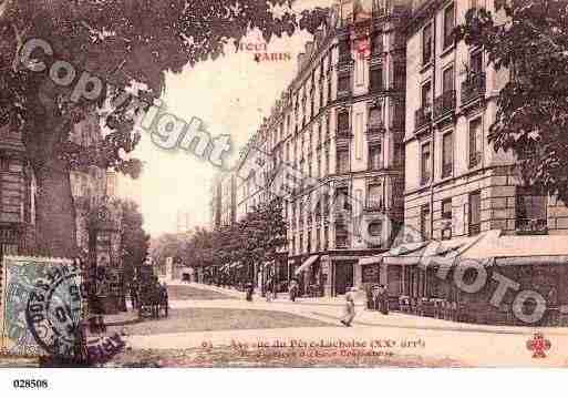 Ville de PARIS20, carte postale ancienne