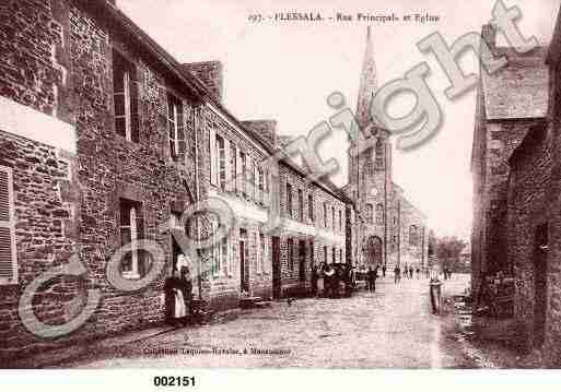 Ville de PLESSALA, carte postale ancienne Ville de PLESSALA, carte postale ancienne