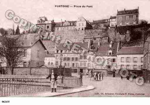 Ville de PONTOISE, carte postale ancienne