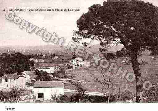 Ville de PRADET(LE), carte postale ancienne