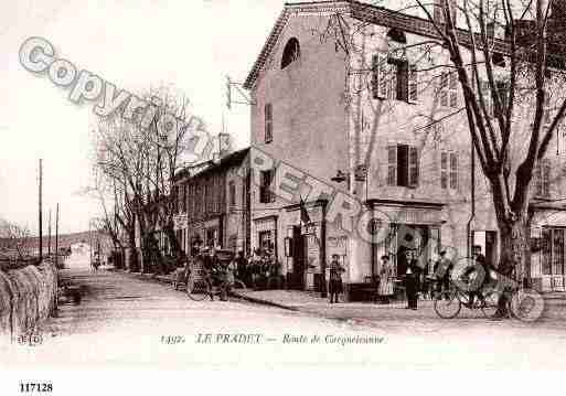 Ville de PRADET(LE), carte postale ancienne