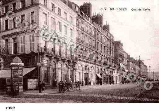 Ville de ROUEN, carte postale ancienne