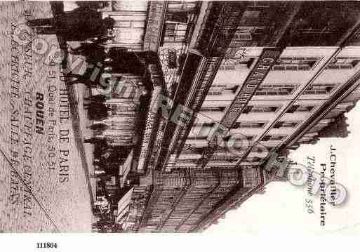 Ville de ROUEN, carte postale ancienne