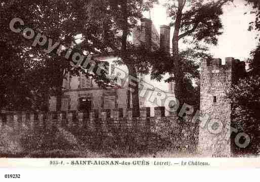 Ville de SAINTAIGNANDESGUES, carte postale ancienne