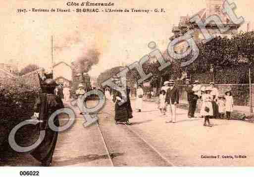 Ville de SAINTBRIACSURMER, carte postale ancienne