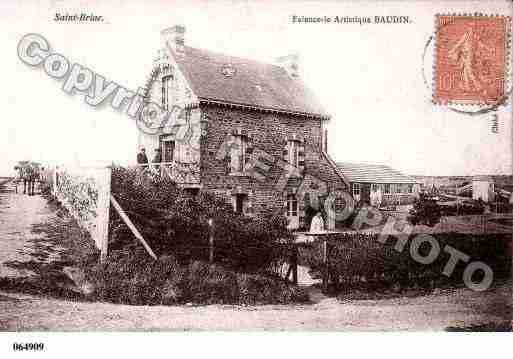 Ville de SAINTBRIACSURMER, carte postale ancienne