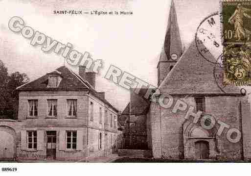 Ville de SAINTFELIX, carte postale ancienne