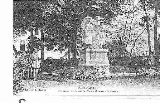 Ville de SAINTMAIXENTL'ECOLE, carte postale ancienne