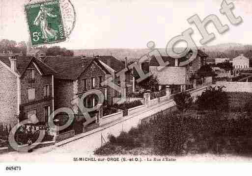 Ville de SAINTMICHELSURORGE, carte postale ancienne